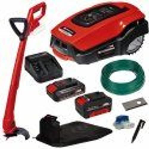 Einhell Freelexo 500 Bt Tondeuse à Gazon Robot Batterie Noir, Rouge