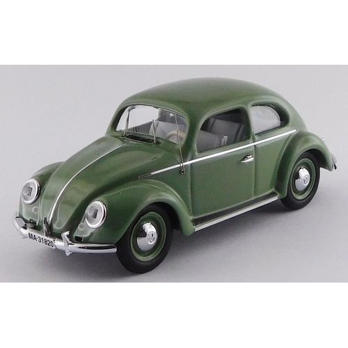 Volkswagen Coccinelle De Luxe Vert 1953 1/43 Rio-Rio