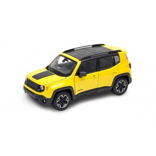 Jeep Renegade Trailhawk Jaune 1/24 Welly-Welly