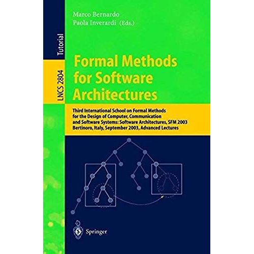 Formal Methods For Software Architectures