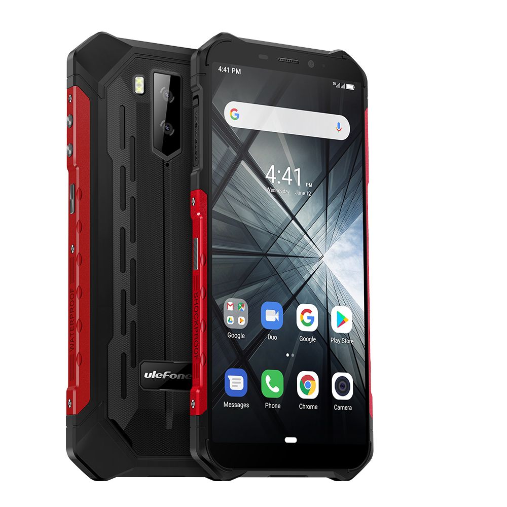 Ulefone Armor X3 32Go(RAM 2Go) Dual SIM Rouge EU