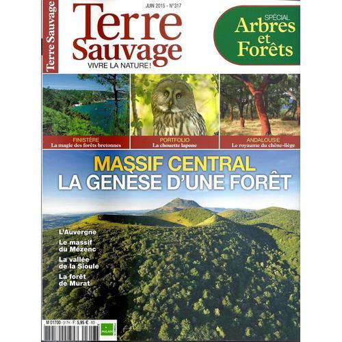 Terre Sauvage 317 - Spécial Arbres Et Forêts - Massif Central