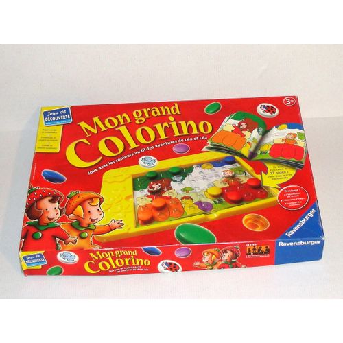 Colorino Ravensburger Joue Avec Les Couleurs Avec Mon Grand Colorino