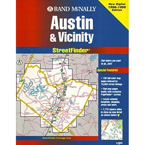 Rand Mcnally Austin & Vicinity Steetfinder (Streetfinder)