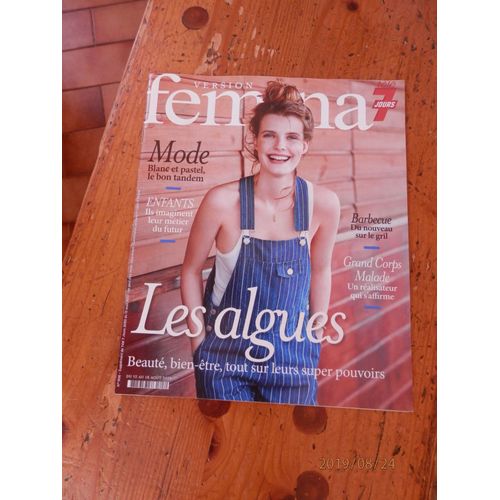 Version Femina 906 : Les Algues - Beauté, Bien-Etre, Tout Sur Leurs Super Pouvoirs
