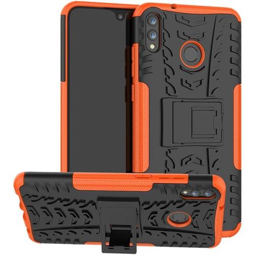 Coque Pour Huawei Honor 8x Maxdouble Couche Antichoc Protection Avec Support Coque Pour Huawei Honor 8x Max Areal00 Coque Etui Cover Orange