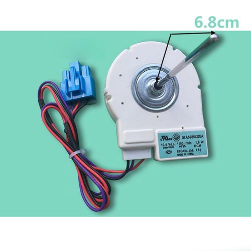 Moteur de ventilateur sans brosse de congélateur DLA5985XQEA DC10.4V 1.6W pour le réfrigérateur de p