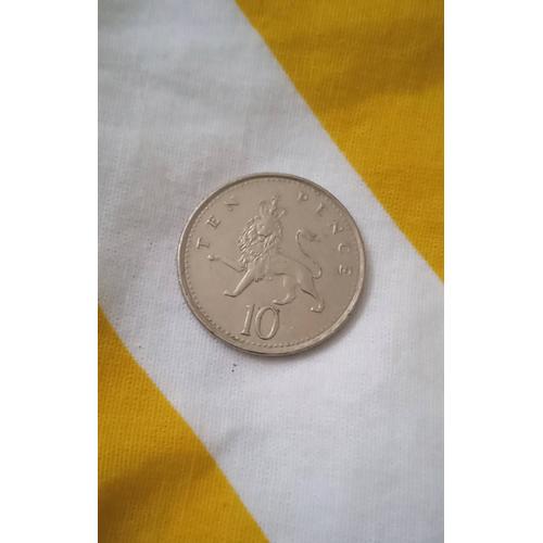 Pièce De Monnaie 10 Pence Royaume Uni 1992