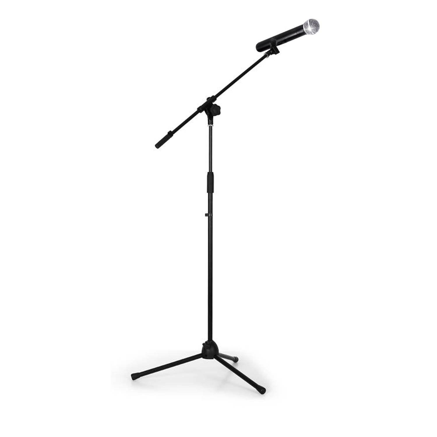 Pied de microphone extensible avec perche - 98 cm à 168 cm