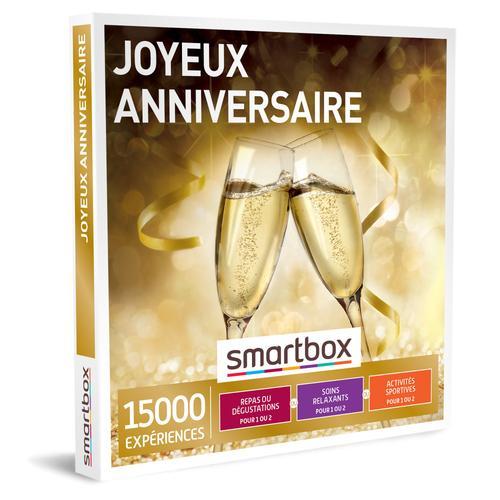 Joyeux anniversaire ! 25 ans - smartbox - coffret cadeau multi-thèmes  Smartbox
