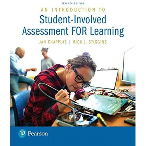 An Introduction To Student-Involved Assessment For Learning