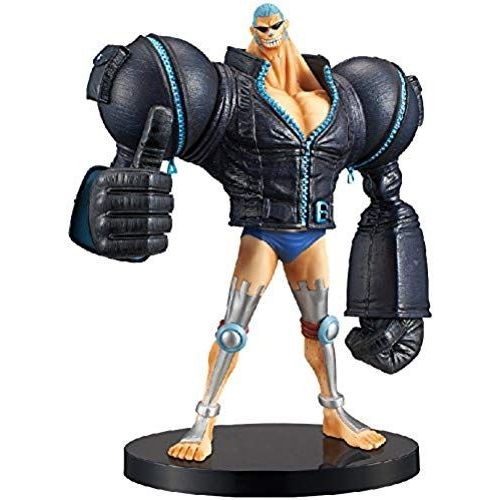 Banpresto One Piece 6.7-Inch Film Gold Franky Dxf Sculpture, The Grandline Men Volume 5