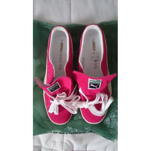 Baskets Sneakers Puma Clyde Pink Pointure 44