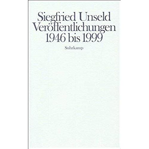 Veröffentlichungen 1946 Bis 1999