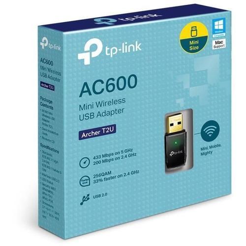TP-Link - Archer T2U - Cle WiFi bibande AC600 - Tplink