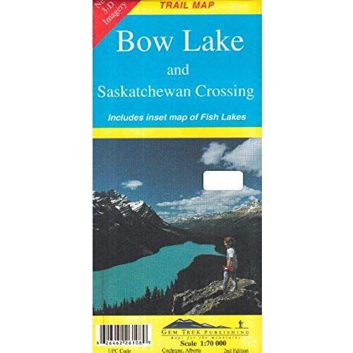 Bow Lake/Saskatchewan Crossing 1/70.000