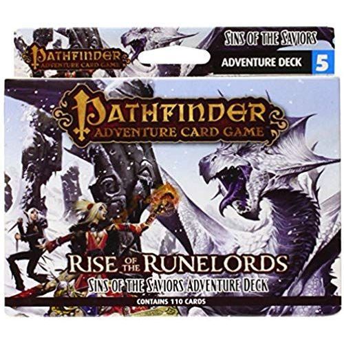 Pathfinder Adventure Card Game: Rise Of The Runelords Deck 5 - Sins Of The Saviors Adventure Deck