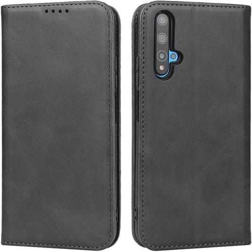 Cuir Housse Pour Huawei Honor 20 Mate 30 Pro/P10/Smart/50/X/Rs/+/Plus/2019/Z. Rabat/Fente Pour Carte/Portefeuille/Fermeture Magnétique/Coque