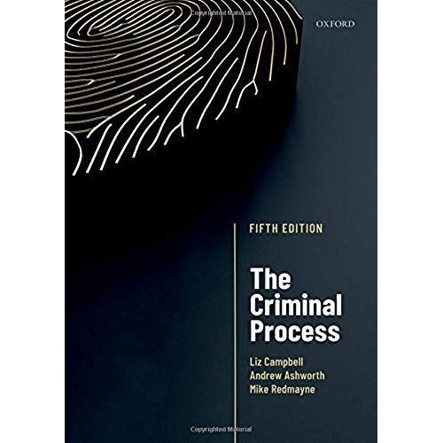 The Criminal Process