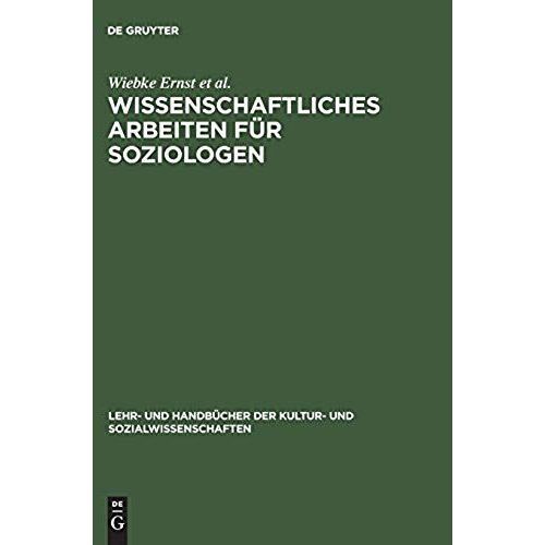 Wissenschaftliches Arbeiten Für Soziologen