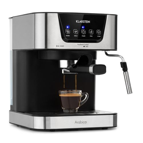 Cafetière expresso - Klarstein Arabica - 1050 W 15 bars 1,5 l commande tactile inox