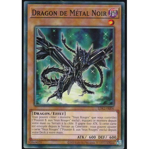 Carte Yu-Gi-Oh - Dragon De Métal Noir - Ldk2-Frj06