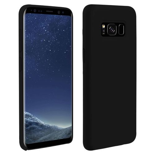 Coque Samsung Galaxy S8 Silicone Semi-Rigide Mat Finition Soft Touch Noir