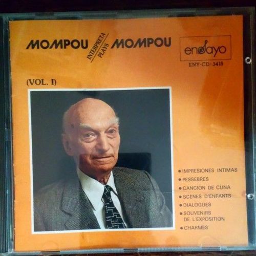 Oeuvres Pour Piano Vol. 1 Federico Mompou, Piano