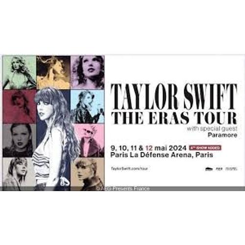 1 Ticket Pour Le Concert De Taylor Swift Le Dimanche 12 Mai 2024