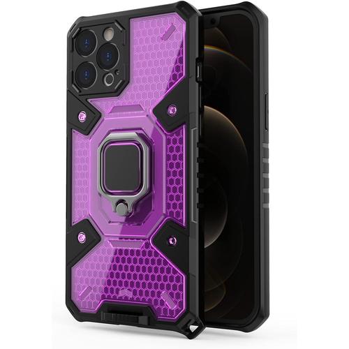 Coque Pour Google Pixel 7 Pro Housse Avec Bumper Support Magnétique Coque De Téléphone Antichoc Tpu/Pc Housse Pour Google Pixel 7 Pro. Mauve