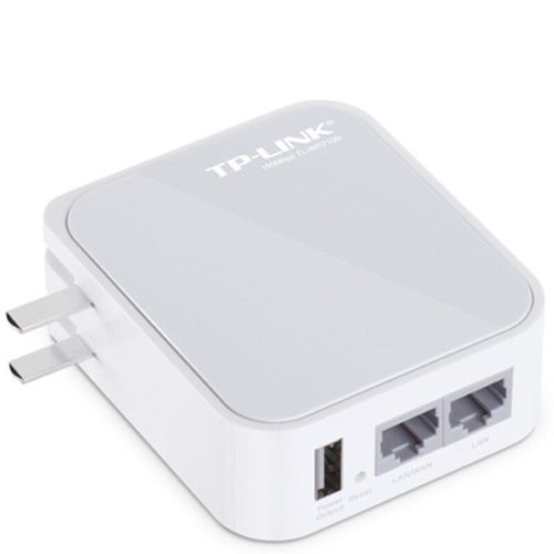 Tp-link Routeur Sans Fil 150 Mbps Mini TL WR710N Routeur Deux Interface Lan ARange Extenseur Amplificateur de Signal Prolongateur