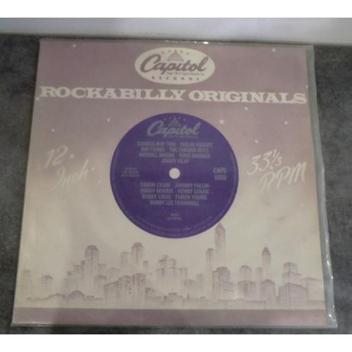 Disque De Rockabilly Original - Capitol Records Caps 1009 - Uk 1978