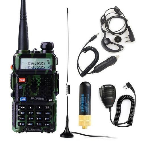 Station de Radio UV-5R Baofeng talkie-walkie 128CH VHF Radio bidirectionnelle cb Radio Portable baofeng uv 5r pour la chasse uv5r Baofeng