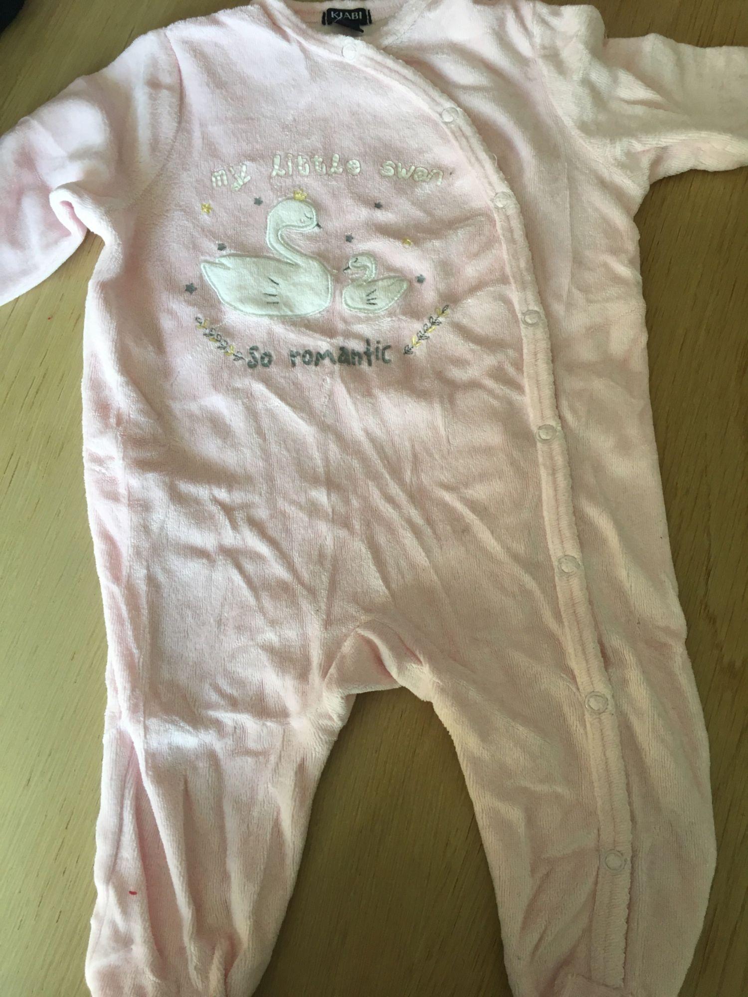 Pyjama Velours Bebe Fille Kiabi 6 Mois Rakuten