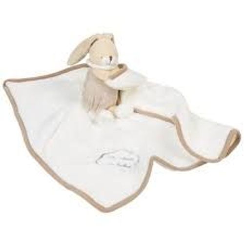 Doudou Lapin Blanc Beige Cmp Un Reve De Bebe Couverture