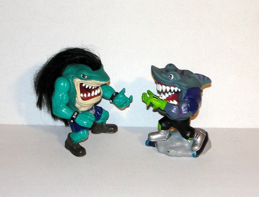 Requin Street Sharks Lot 2 Figurines Articulés Street Wise