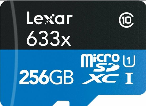 13€02 sur Cartes mémoire Lexar High-Performance 633x 512 Go microSDXC Class  10 UHS-I U3 A2 SDXC MicroSD - Carte mémoire micro SD - Achat & prix