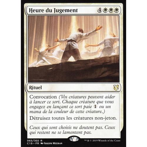 Heure Du Jugement - Mtg - Commander 2019 - R - 65/302