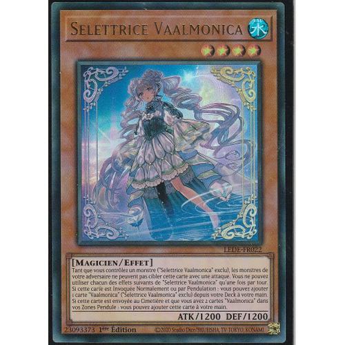 Carte Yu-Gi-Oh - Selettrice Vaalmonica - Lede-Fr022 - Super Rare - Héritage De Le Destruction