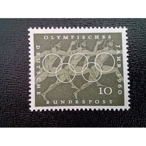 Timbre Allemagne / Rfa Yt 206 Jeux Olympiques D'été De 1960, Rome 1960 ( 11812 )