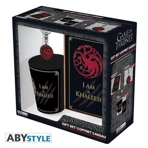 Game Of Thrones - Pack Mug + Porte Clés + Cahier - Targaryen