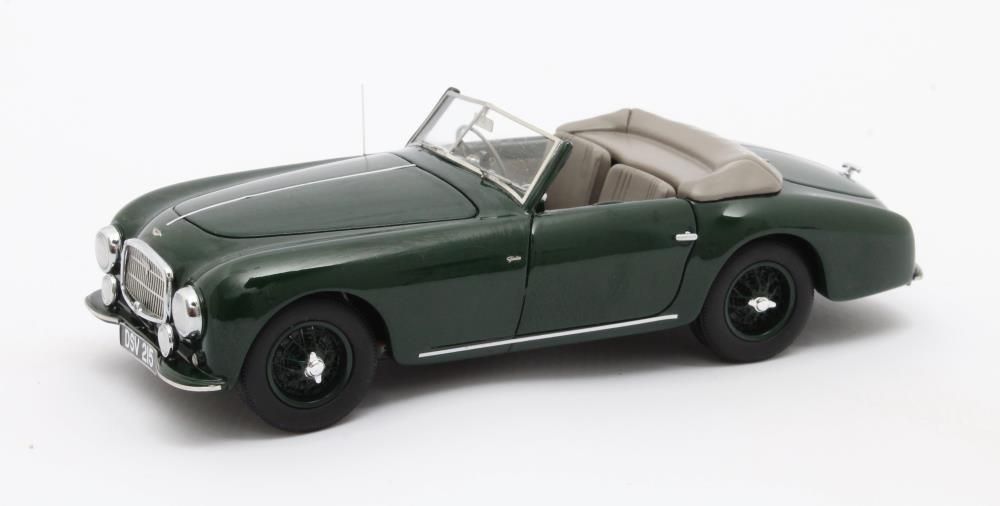 Aston Martin Db2 Vantage Dhc Cabriolet Verte 1952 1/43 Matrix-Matrix