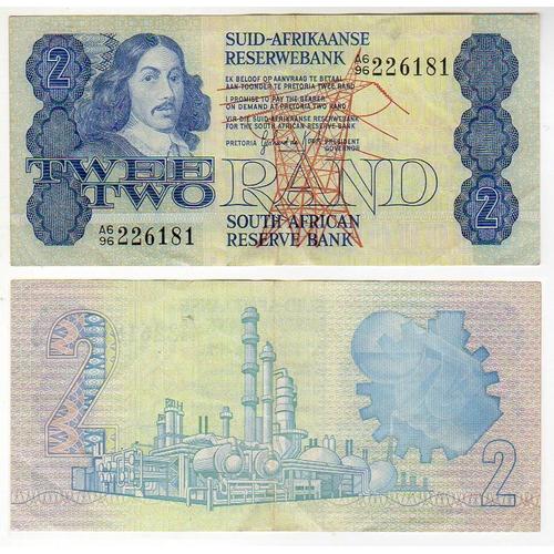 Afrique Du Sud Billet 2 Rands Non Daté ( 1983-90)