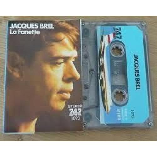 Jacques Brel Fanette Label 747 Cassette Audio