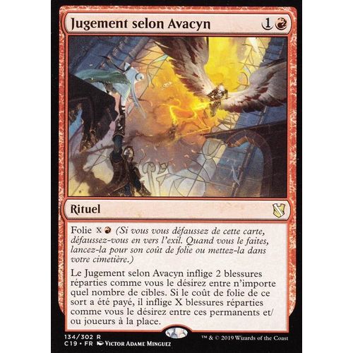 Jugement Selon Avacyn - Mtg - Commander 2019 - R - 134/302