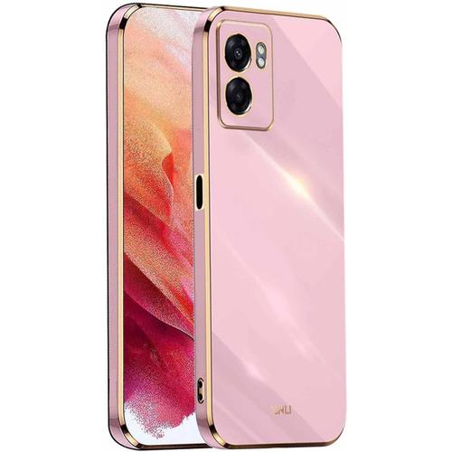 Pour Coque Oppo A57 4g Étui, Coque Ultra Mince Anti-Choc Housse Bumper, Étui De Protection Tpu Robuste Et Pratique Résistant Aux Rayures. Mauve