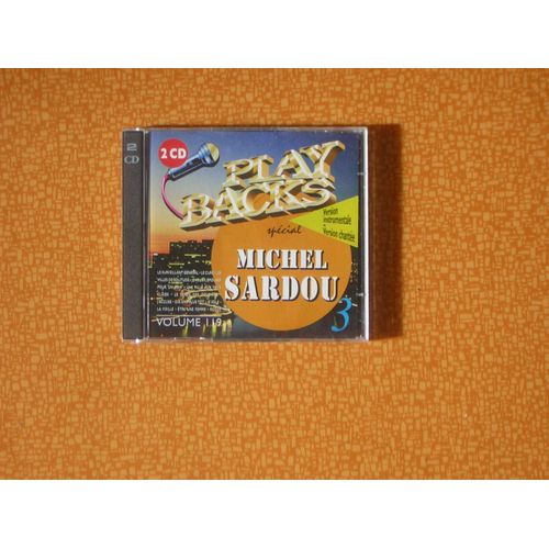 Double Cd De Karaoke : Michel Sardou (Volume 3)