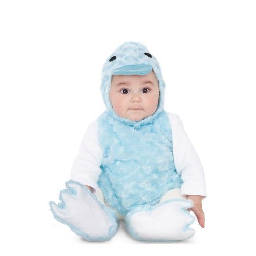 Déguisement De Petit Canard Bleu Pour Bébé (Taille 6-12m)