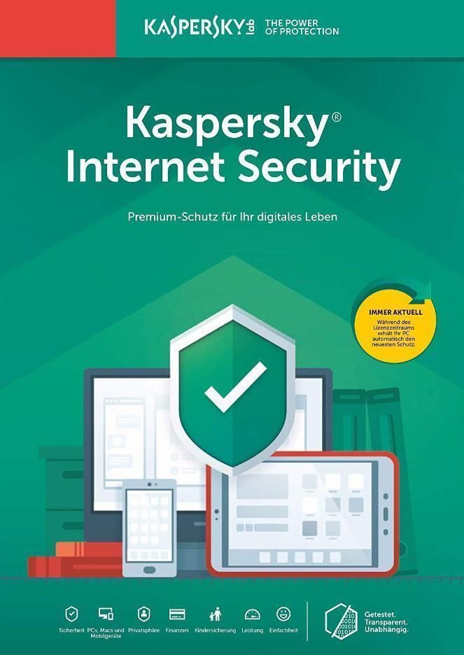 Kaspersky Internet Security 2020, 3 Périphériques - 1 An, Esd, Téléchargement, Mise À Niveau