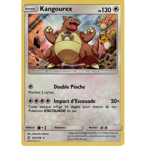 Carte Francaise Kangourex Holo 163/236 Série Harmonie Des Esprits Pokemon